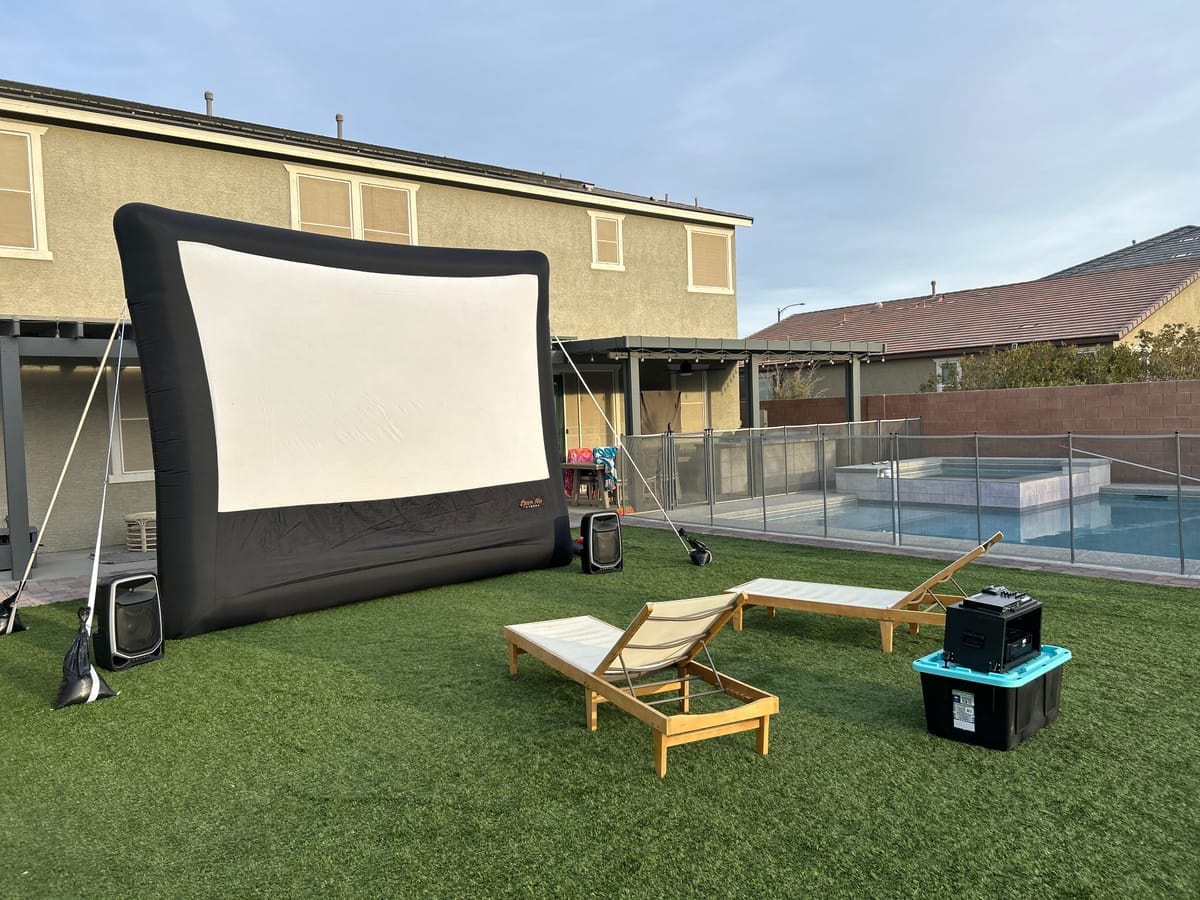 Henderson Backyard Theaters movie night bundle